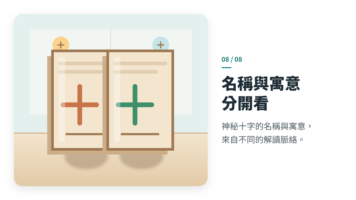 名稱與寓意 分開看