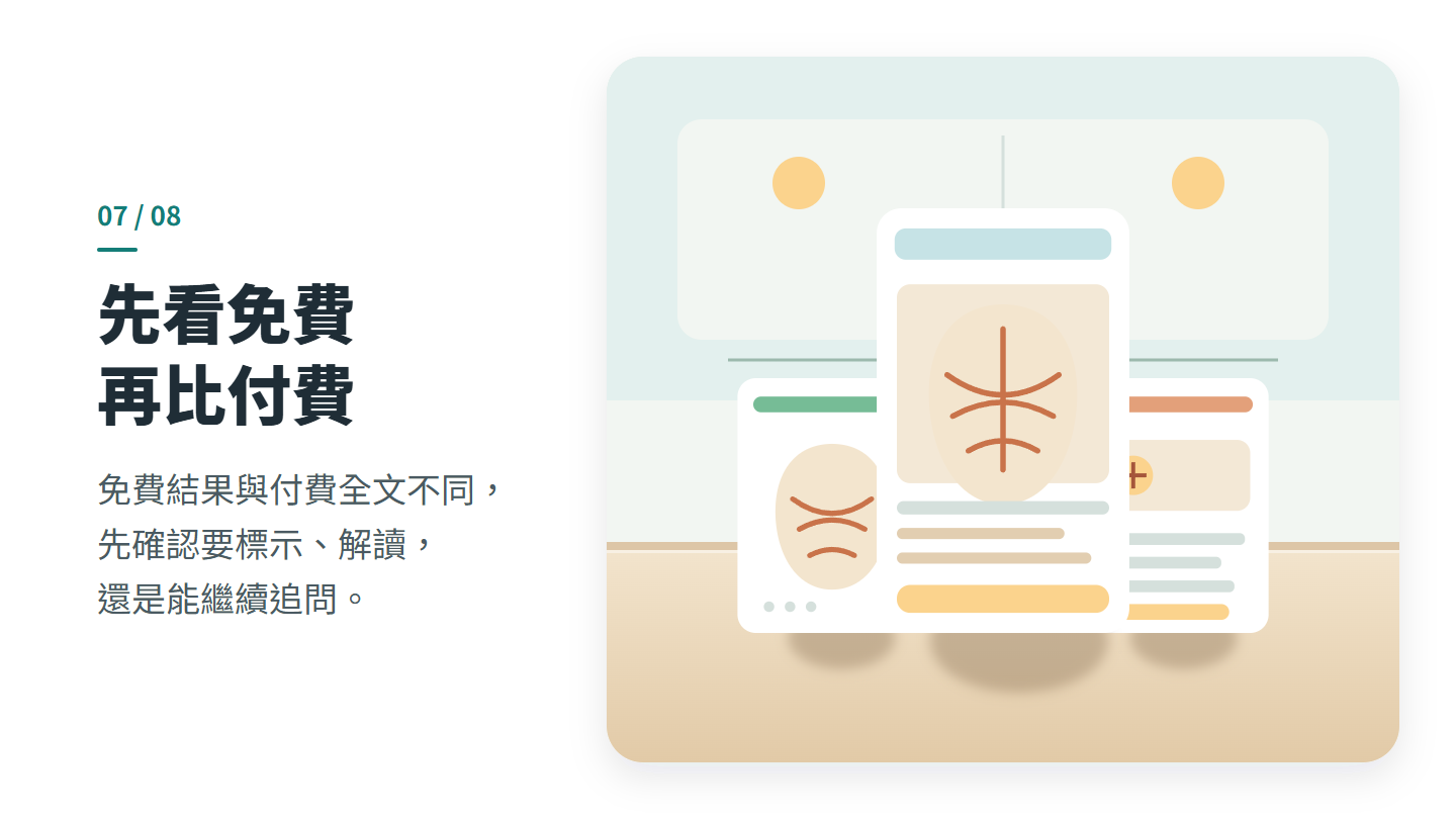 先看免費 再比付費