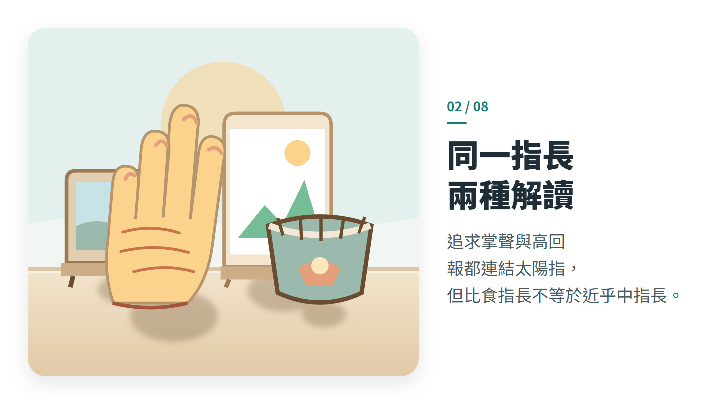 同一指長 兩種解讀