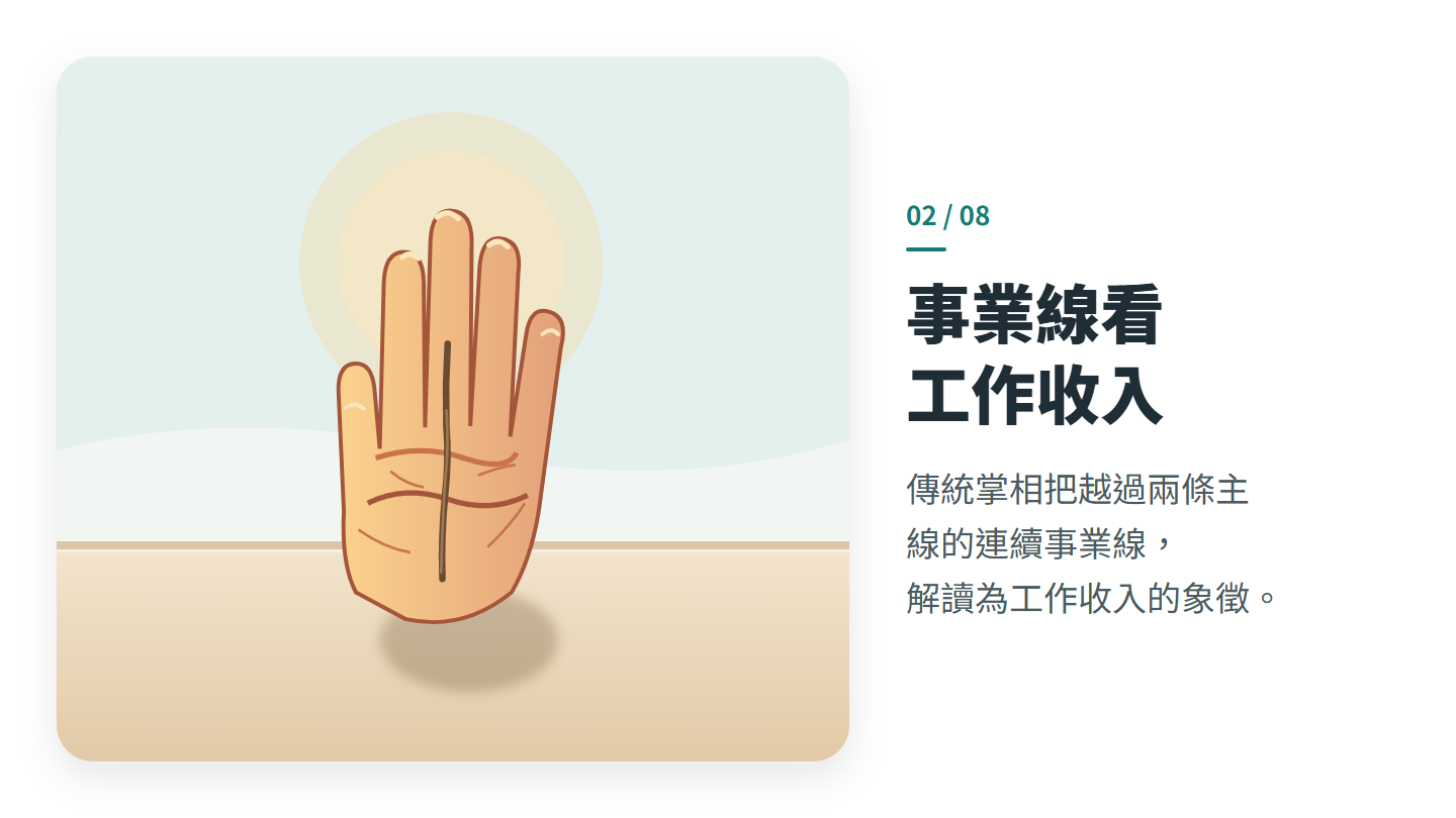 事業線看 工作收入