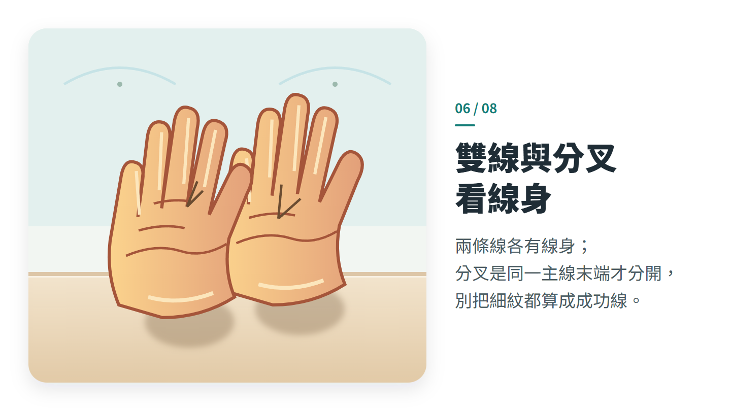 雙線與分叉 看線身